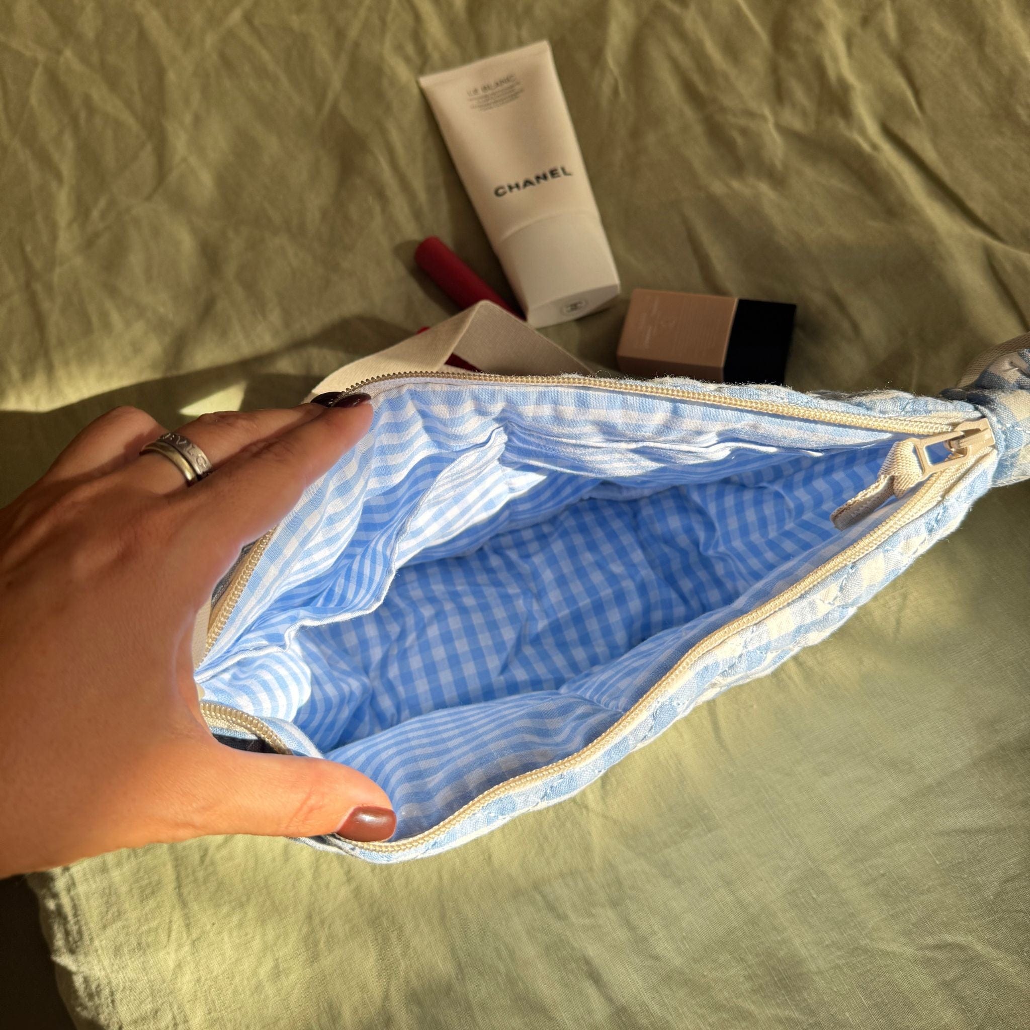 Moon Nude Azure Mini Shoulder Bag