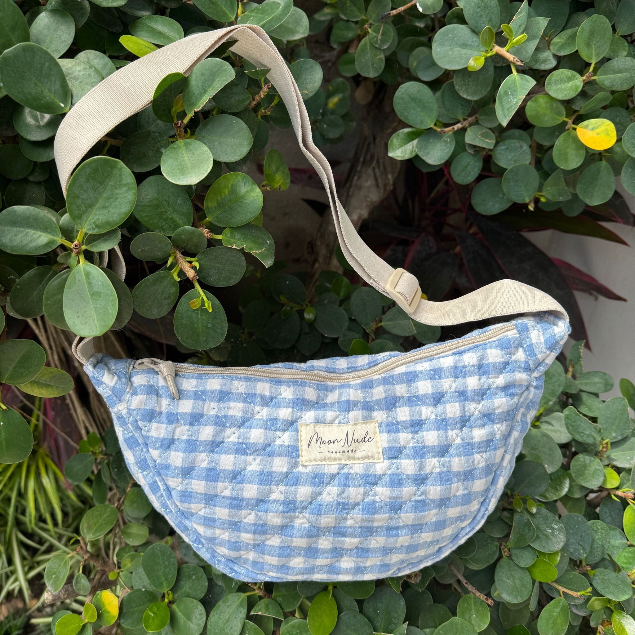 Moon Nude Azure Mini Shoulder Bag