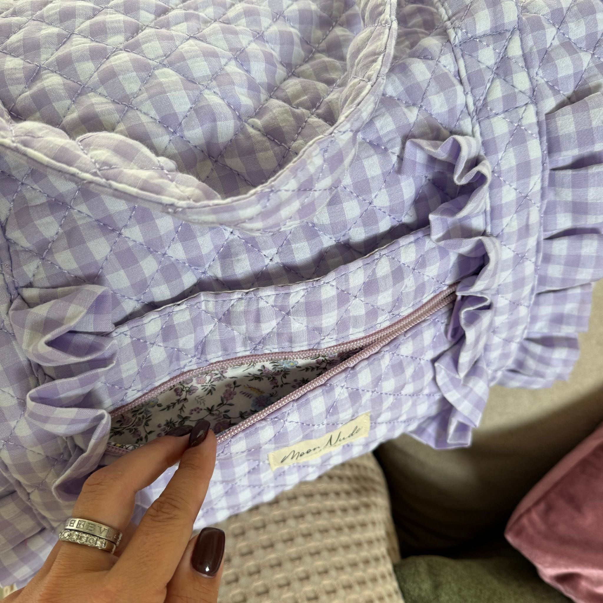 Moon Nude Coquette Large Duffel Bag