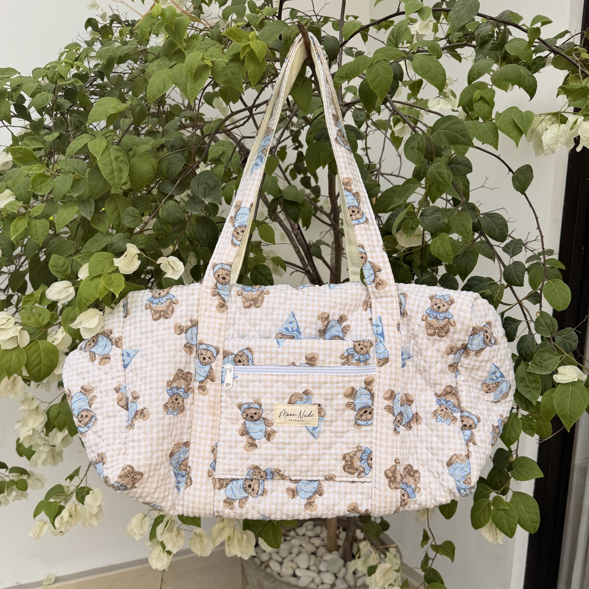 Moon Nude Cuddles Large Duffel Bag