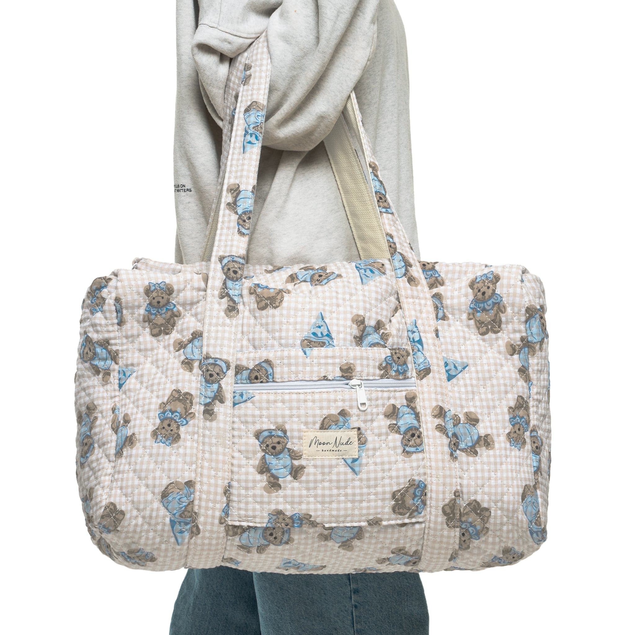 Moon Nude Cuddles Large Duffel Bag