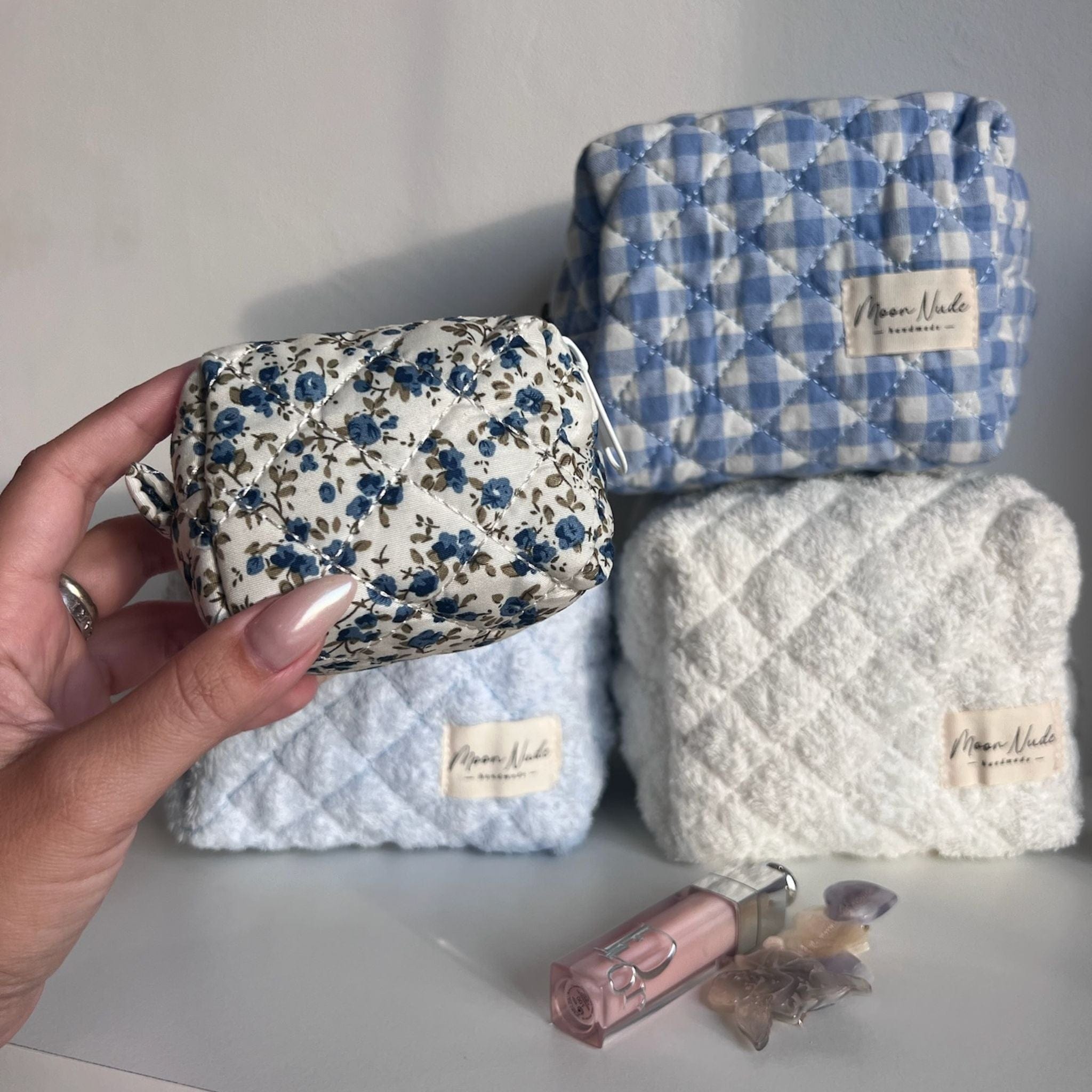 Moon Nude Spring Keychain Bag