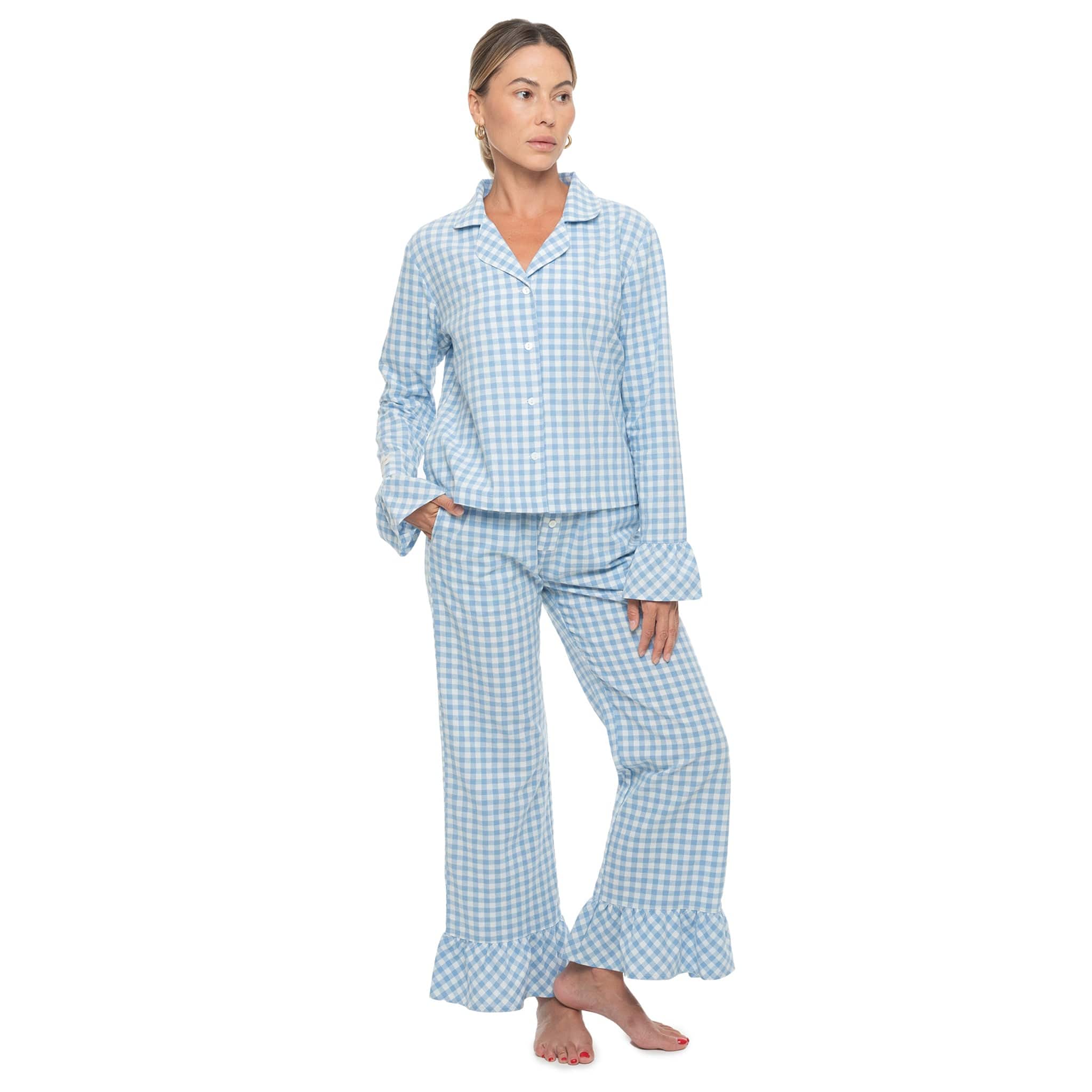 Moon Nude Azure Pajama Pants