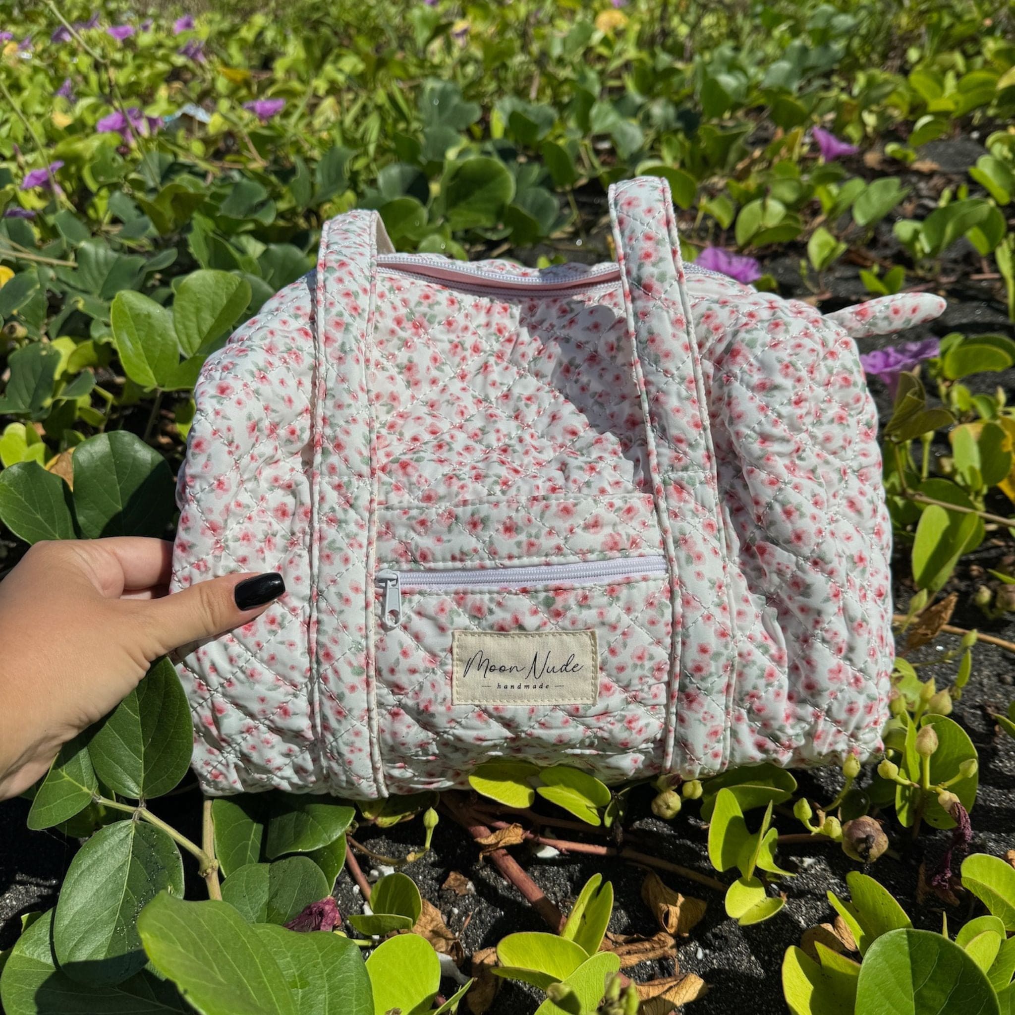 Moon Nude Peony Mini Duffel Bag