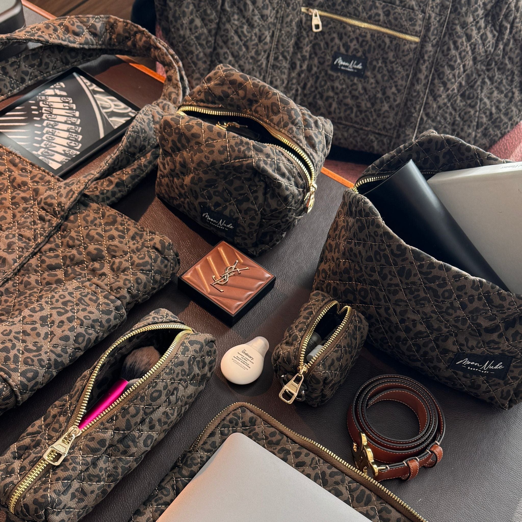 Moon Nude Savanna Large Makeup Bag