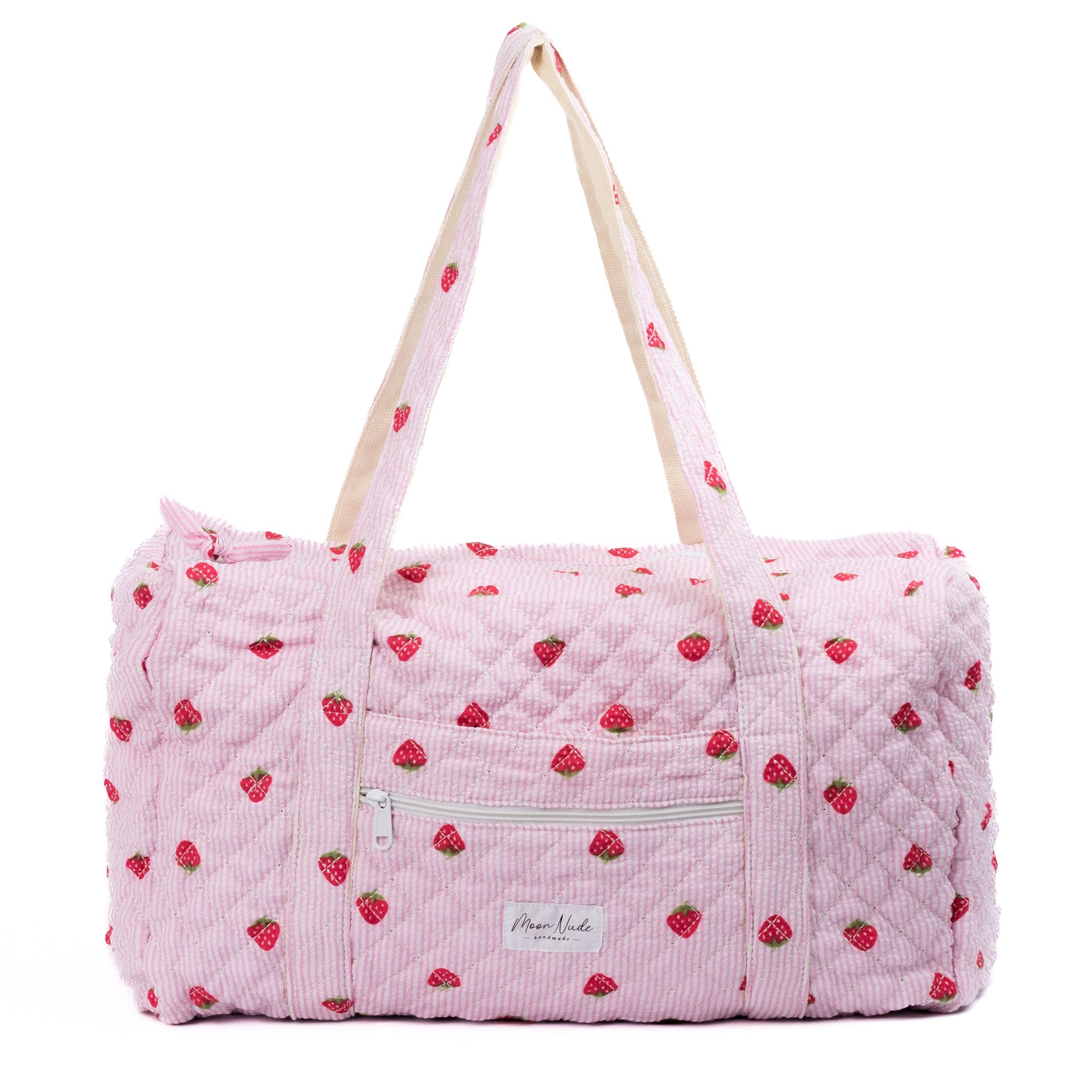 Moon Nude Strawberry Large Duffel Bag